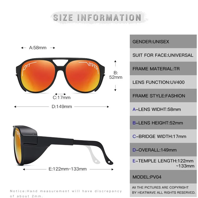 2022 Trending Road Bike Eyewear Tr90 Pit Viper 04 Sports Polarized Eyewear Sunglasses Unisex Outdoor Glasses For Driving