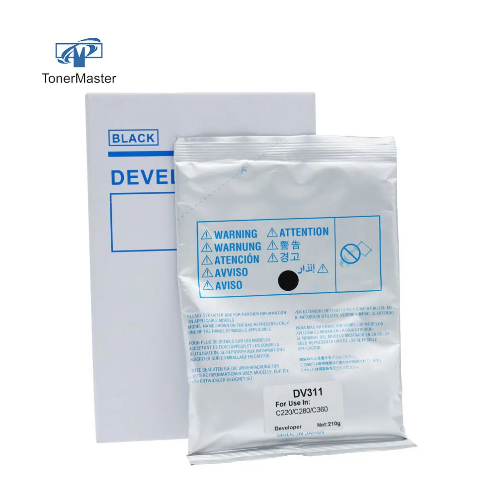 Original Quality Bizhub DV 311 Developer For Konica Minolta C220 280 360