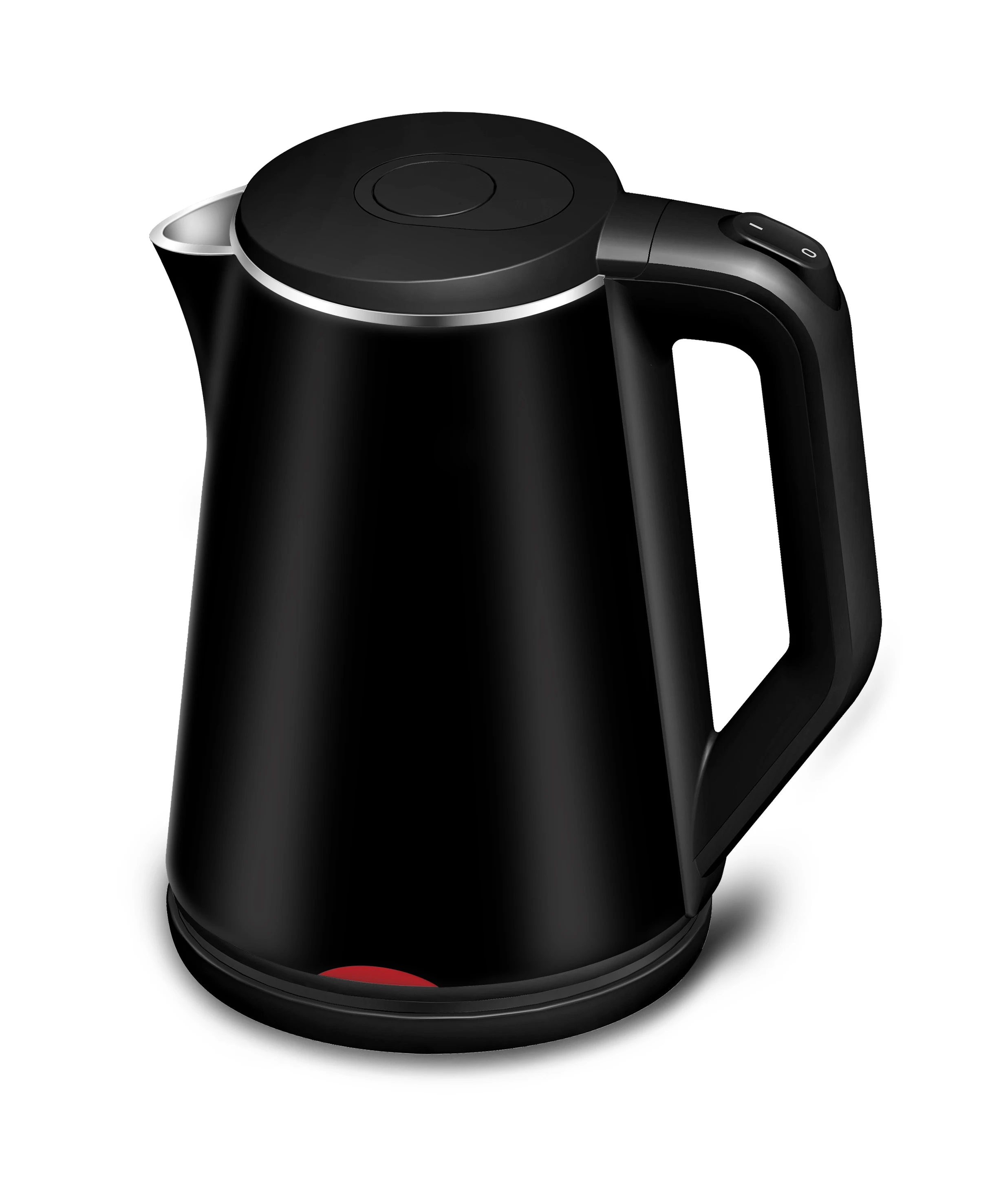 Home Appliance Factory Induction 1.8L Double Wall Drinking Water Boiling Pot SS Electric Kettle