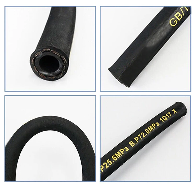 Ultra high pressure hydraulic  rubber  hose 2SN 4SH 4SP