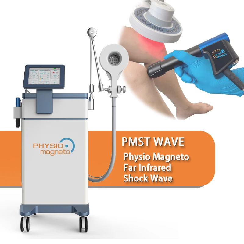 Pemf 3000hz Pulse Magnetic Therapy Pain Relief Device With Near Infrared Red light therapy And Shockwave Therapy