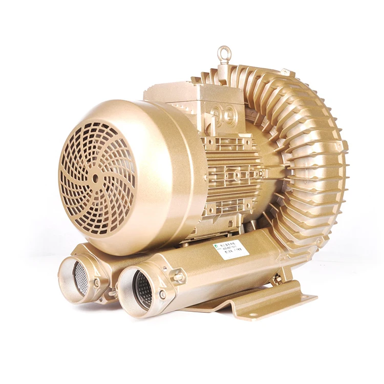 Factory Direct 7.5kW High Pressure Air Pump 10hp Electric Side Channel Ring
