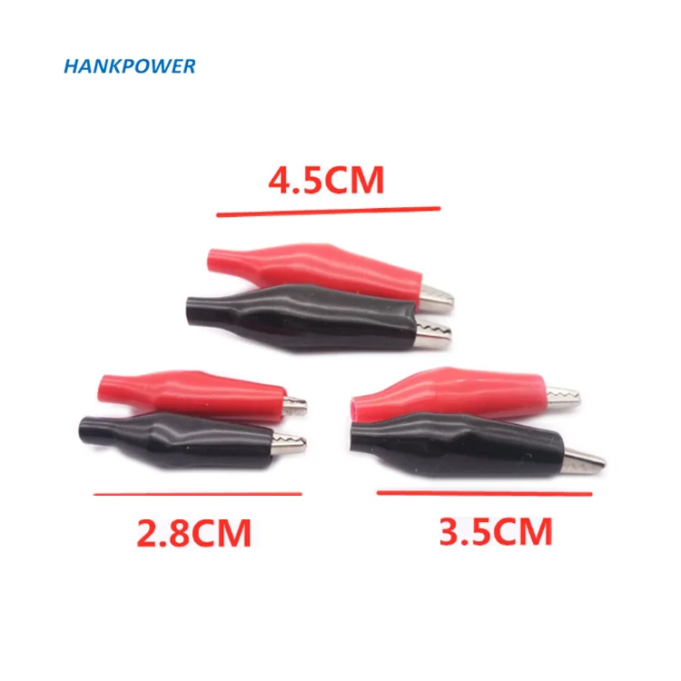 5A 45MM Crocodile Clamp Metal Alligator Clips Test Electrical Clamp For Testing Probe Meter