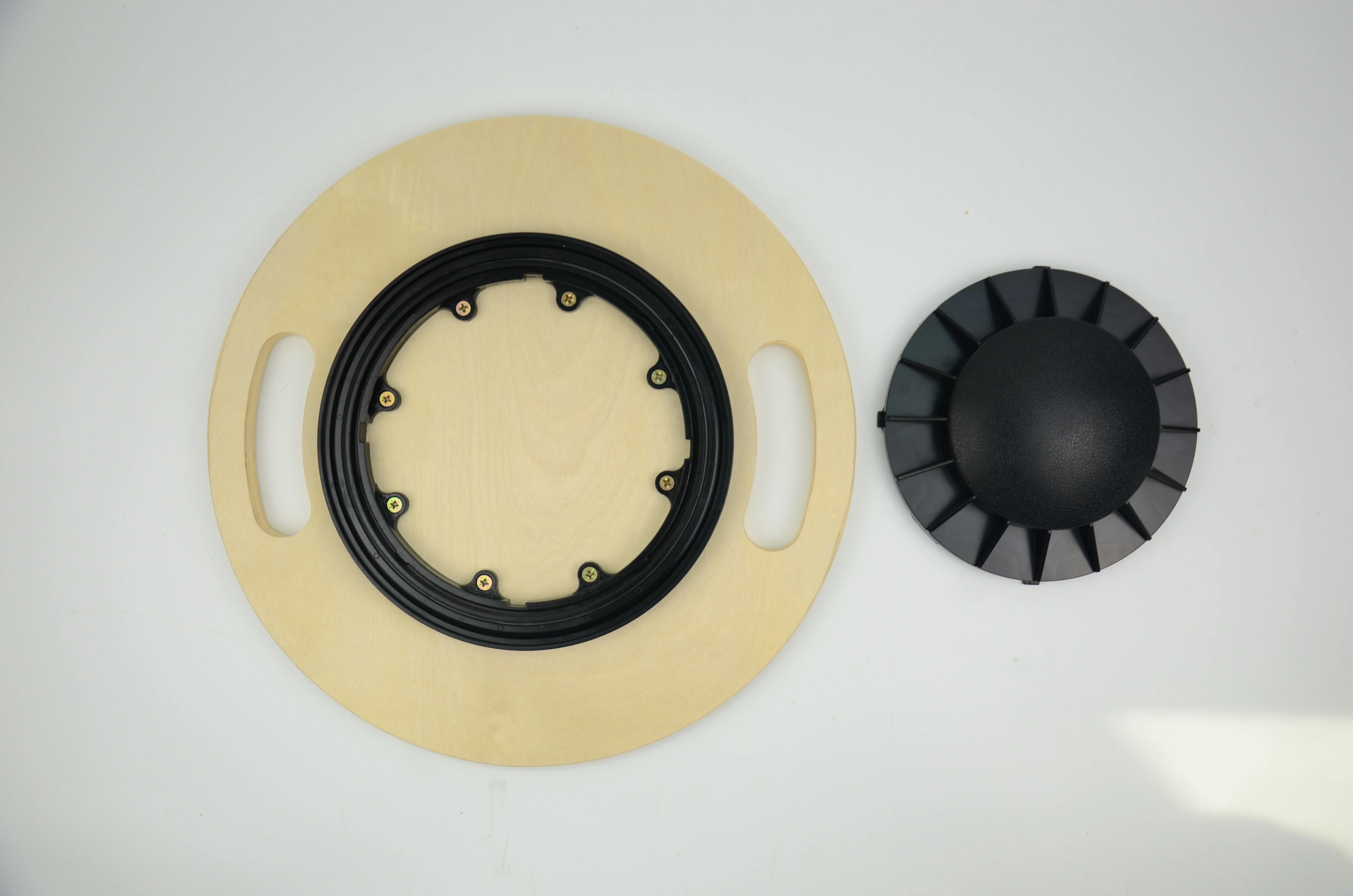 2024 New 2in1 Wooden Wobble Balance Board With Twist Disc