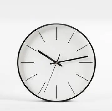 12 inch customized plastic wall clock modern clock on sale in factory price cheap bargain