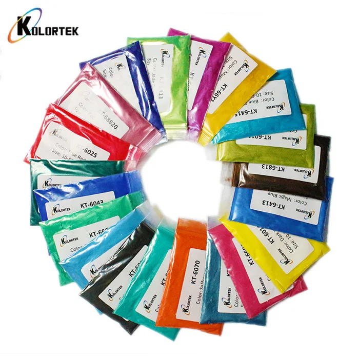 Kolortek Car paint colors crystal ghost pearl pigment for auto paint