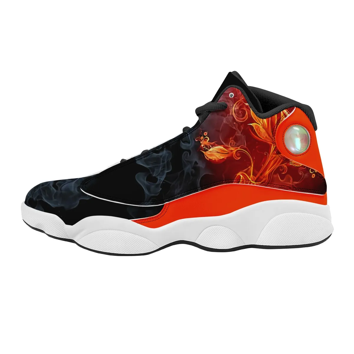 2021 fashion POD Pohnpei Design Logo Basketball Sneakers Polynesian Tribal fireworks flame Pinterest hawaii Running Shoes