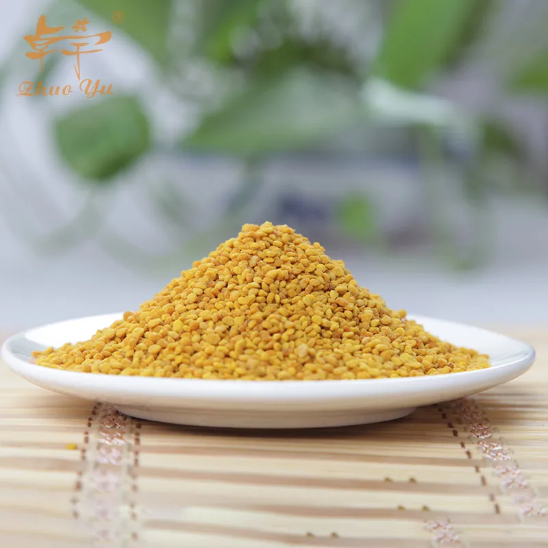 The Quality Bulk Organic 100% Pure Natural Wild Camellia Buckwheat Rape Flower Sunflower Mixed Bee Pollen for Supplement