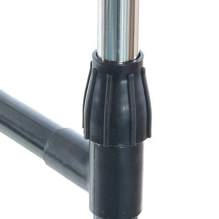 Trade Assurance All Stainless Steel Standing Coat Rack Top Quality Double Pole Shoe And Hat Rack For Sale