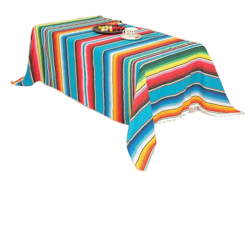 Fashionable Outdoor Camping Picnic Mats Yoga Towel Pilates Blankets Handwoven Mexican Cotton Yoga Blanket Beach Throw