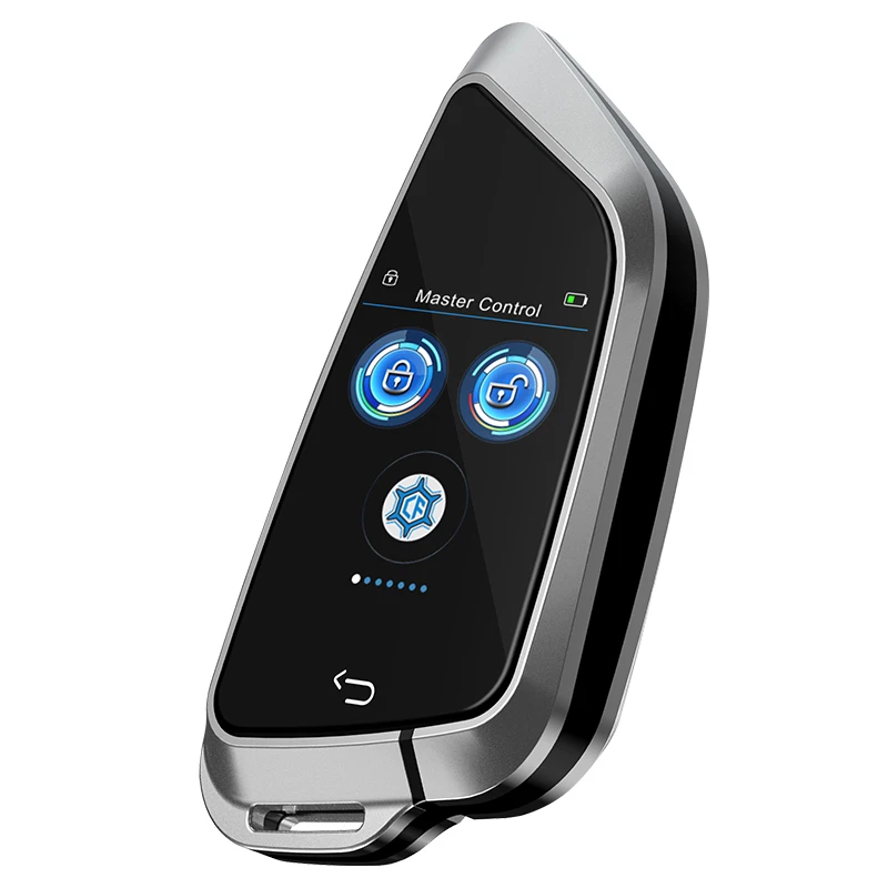 OEM Original Key Retrofit LCD Smart Car Key LED Touch Screen Red Blue Black Silver Grey Colorful Customization