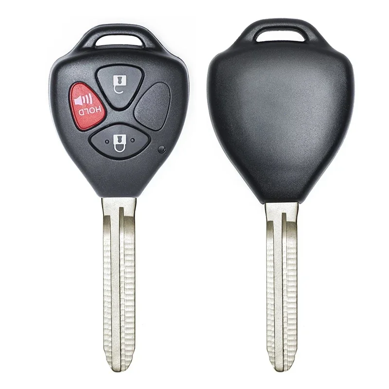Model: B42TA 433MHz  For Toyota Hilux Vigo 4Runner Fortuner 2003-2011 3 Button Remote Smart Key Fob no transponder chip