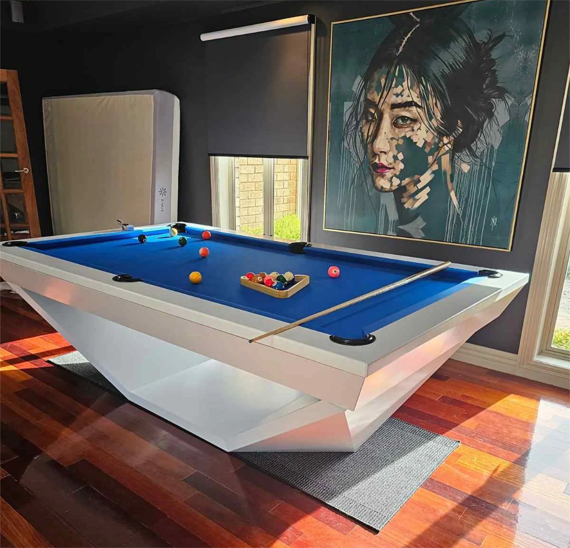High end luxury factory price billiard tables with natural slate size 7ft/8ft/9ft high speed table cloth