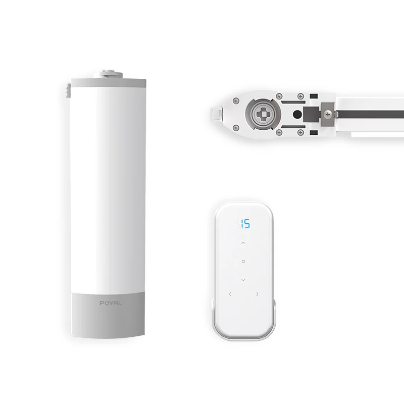 Automatic Motorized Wifi Blinds Curtain Office Bathroom Blackout Roman Blinds Electric Motor Electronic Bluetooth Digital