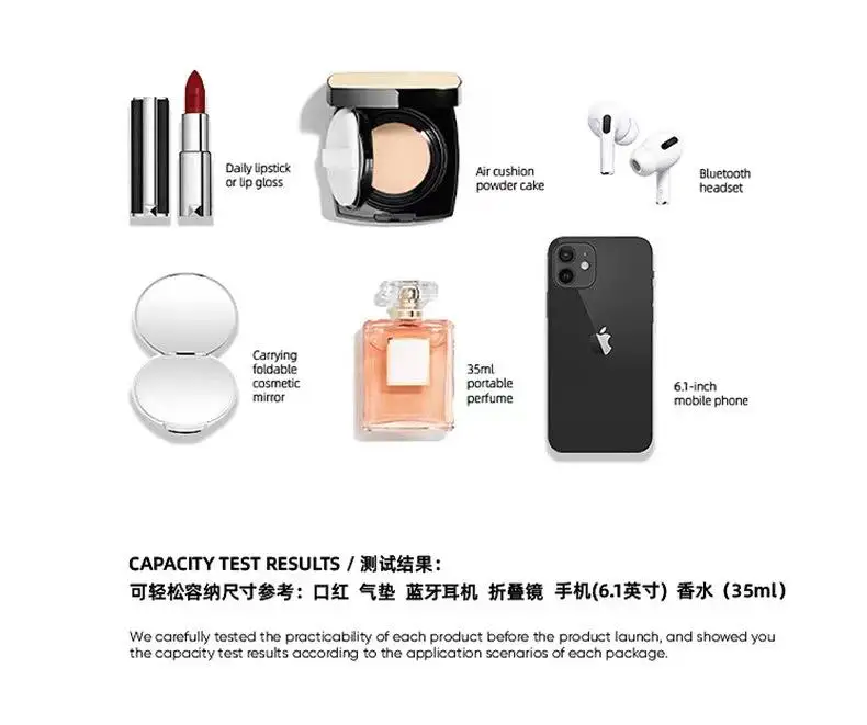 Custom Luxury Designer Fashion Genuine Leather Women Small Mini Lady Square Shoulder Handbag Bags Famous Brand