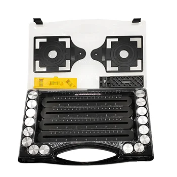 Contains Level Aluminum Alloy Six-fold Ruler Ceramic Tile Opening Locator Set Kit