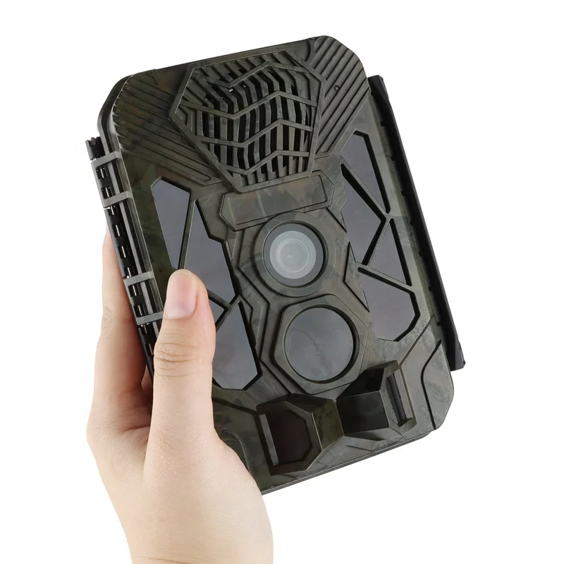 MZJ Optics 20MP 512GB Dual Lens Tracking Camera Built-in Bird and Beast Sounds Wildlife Camera IP66 Bird repeller hunting camera