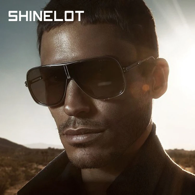 MS 23072 Oversized New Famous Brand Designer Women Men Pilot Sunglasses Driving Sun Glasses Male Female Wholesale