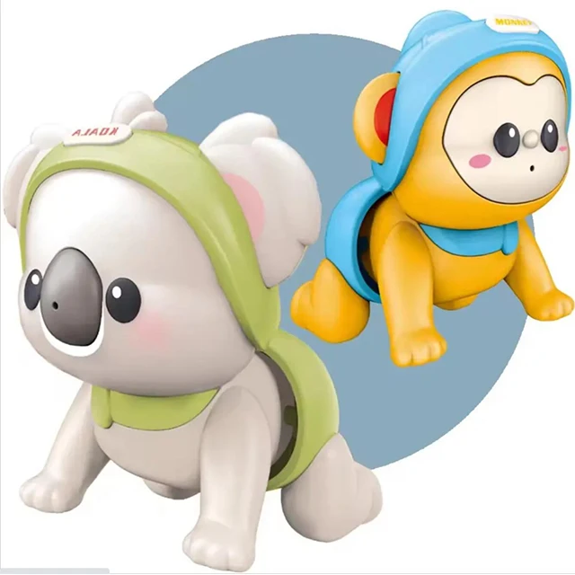 New arrival electric crawling baby toys two cute looks educational with 16 songs recording mode interactive toys for kids