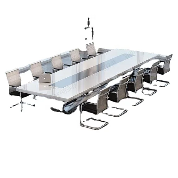 Конференц-стол цена краска шпон для выпечки Белый с металлической ножкой из нержавеющей стали