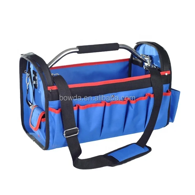 Новейшая модная маленькая кожаная сумка для инструментов мотоцикла с металлической ручкой