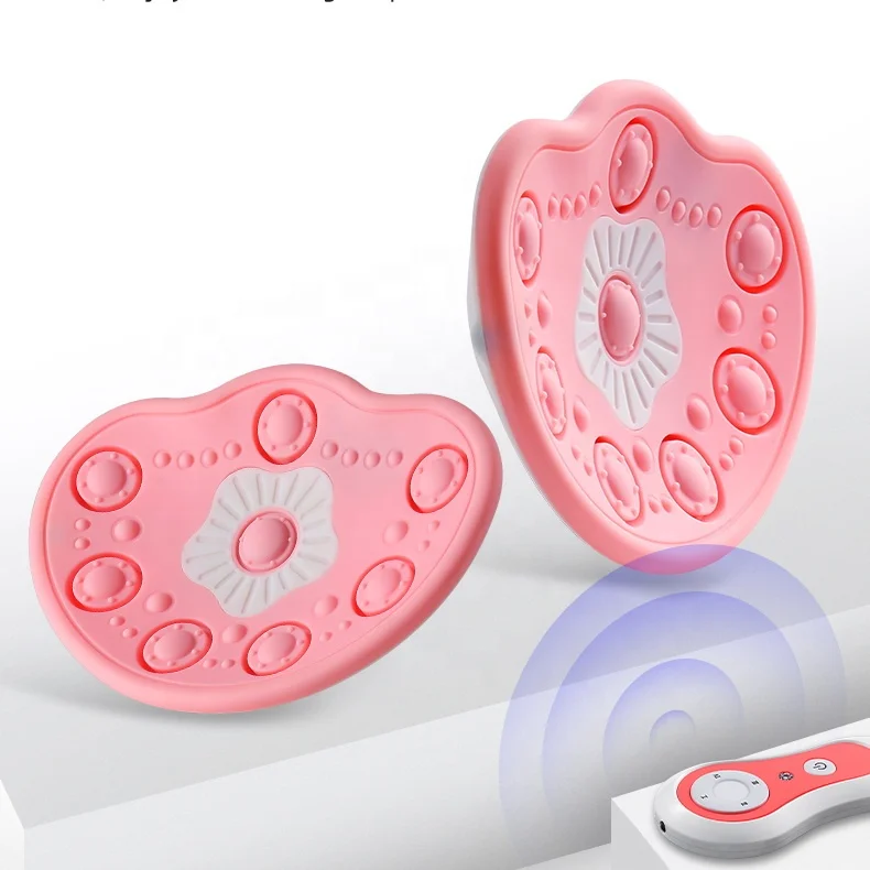 2021 New USB chargeing electric infrared vibration breast massage bra nipple breast massagers