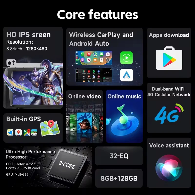 Wholesale Android 12.0 8.8 inch Big Screen 4+64GB Special Car Radio Multimedia Player GPS DVD Player for BMW 3 Series E46