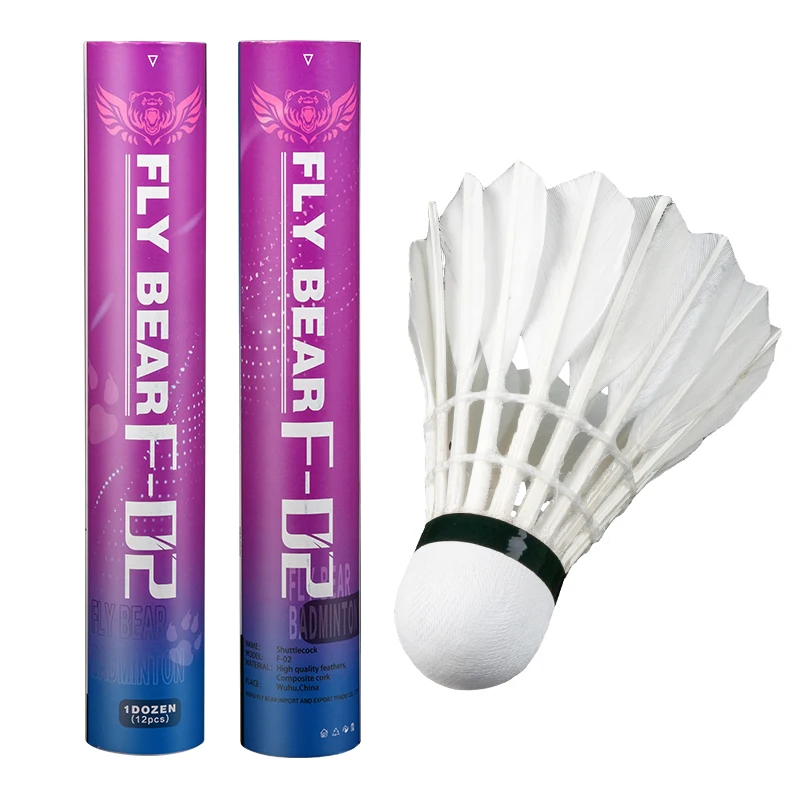 Full Circle High-Durable Badminton Shuttlecocks Essential Enhanced Play Featuring Cost-Effective Training Duck Feather Super