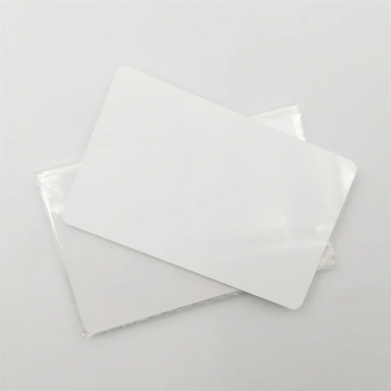 High Quality Printable Plastic PVC NFC Blank White RFID Card 13 56mhz NFC Card