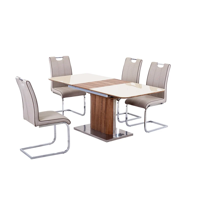 
 Домашняя мебель для ресторана, дешевый современный стол из МДФ на 12, 10, 8 мест, обеденный стол и стулья  