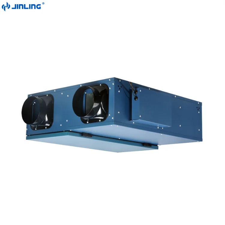 JINLING PM2.5 Fresh Air Ventilation System 350m3/h Home Heat Recovery Ventilation System