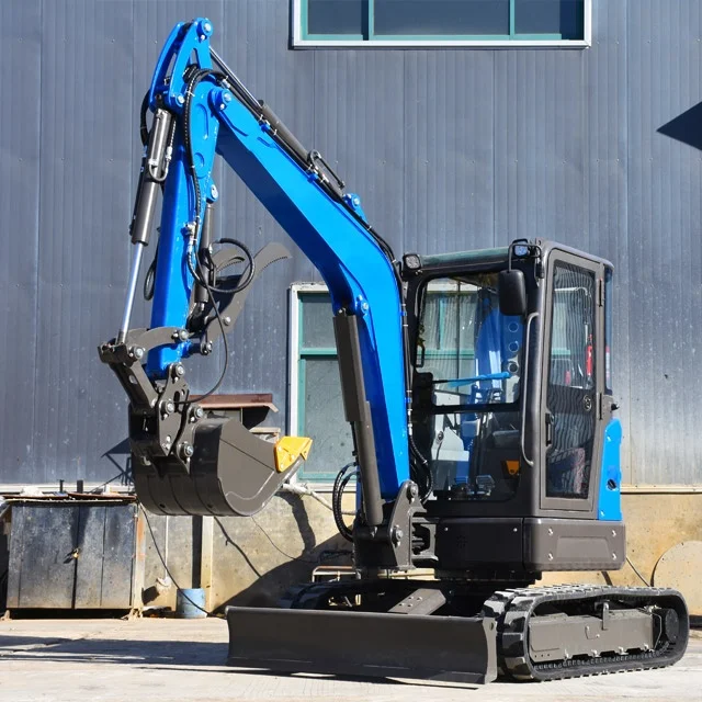 Mini Excavator EURO 5 EPA Kubota Engine 1 Ton 2 Ton 3.5 Ton Small Farm Home Excavator Crawler Digger