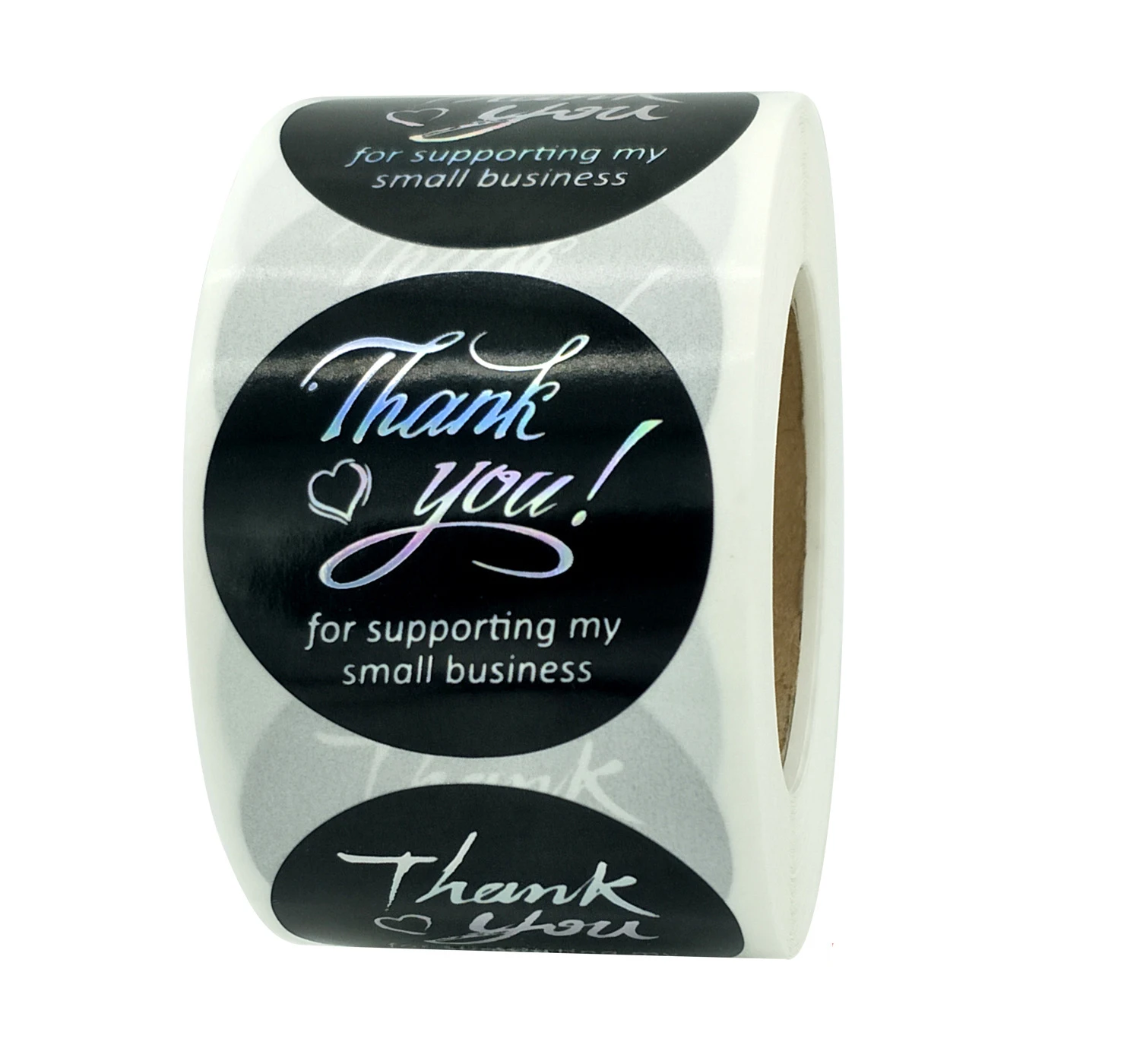 Custom stickers 1.5inch  Thank You Stickers for  Gift Bag Wrapping Adhesive stickers