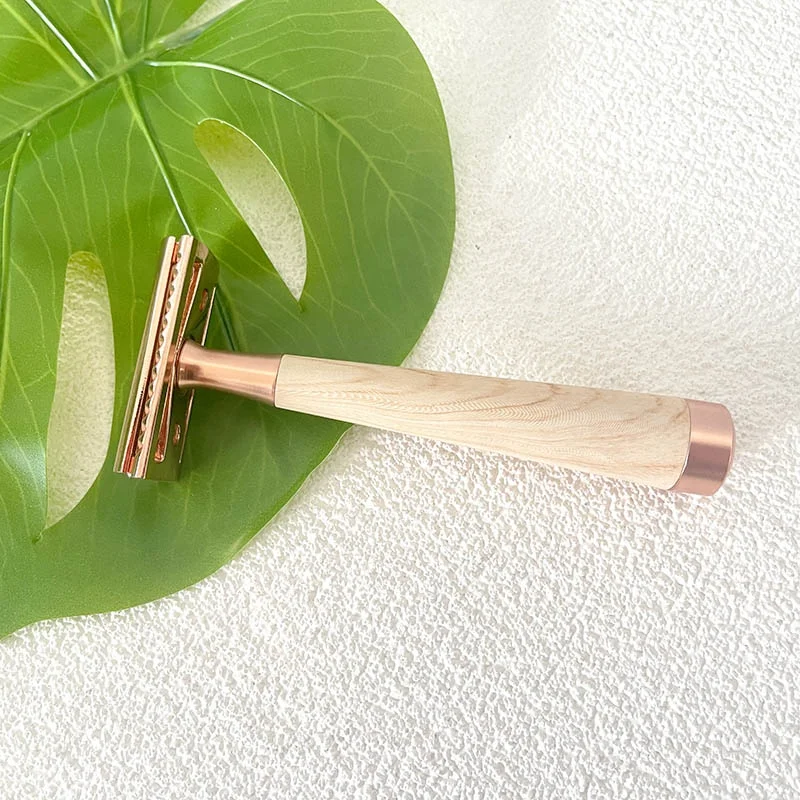 Shave Safety Razor Double Edge Blade Safety Metal Razor Rose Razor For Women