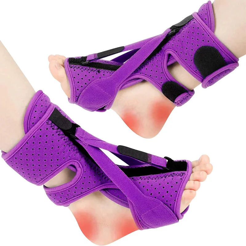 Black adjustable ankle brace lace up ankle support Neoprene Ankle Foot Orthosi Brace wrist support splint brace