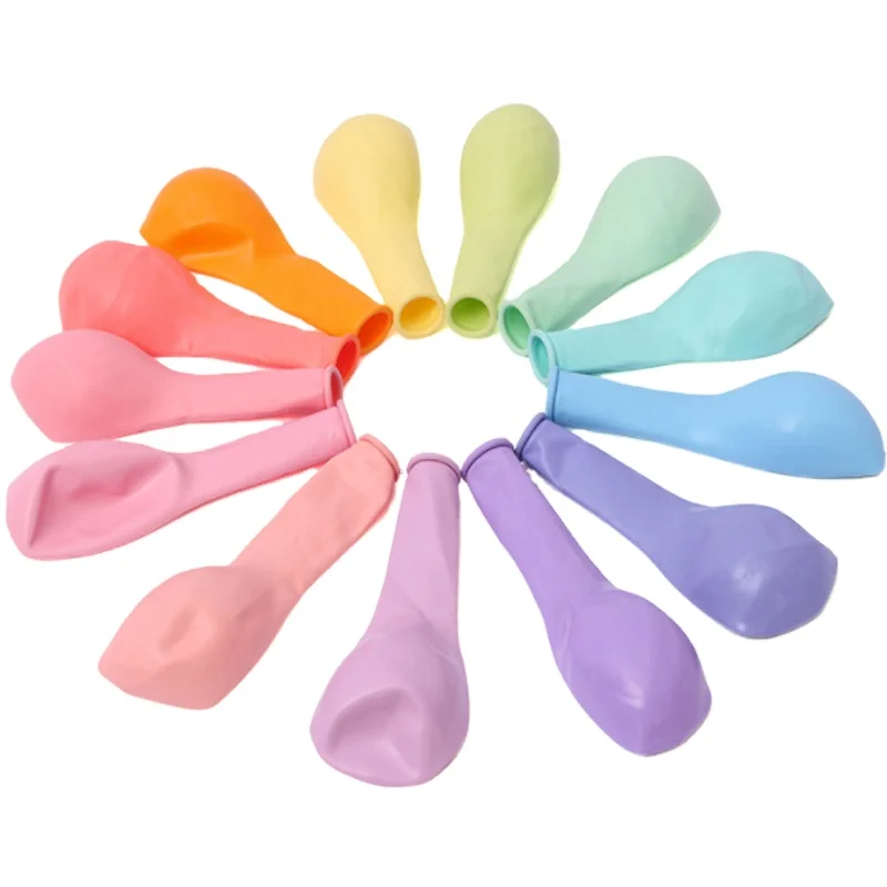 Rainbow Pastel Macaroon Candy Colored Latex Balloons for Baby Shower Wedding Party Festival Arch Garland Decoration