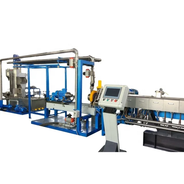 HAISI good price EVA TPU TPR underwater pelletizer hot melt adhesive granule production line