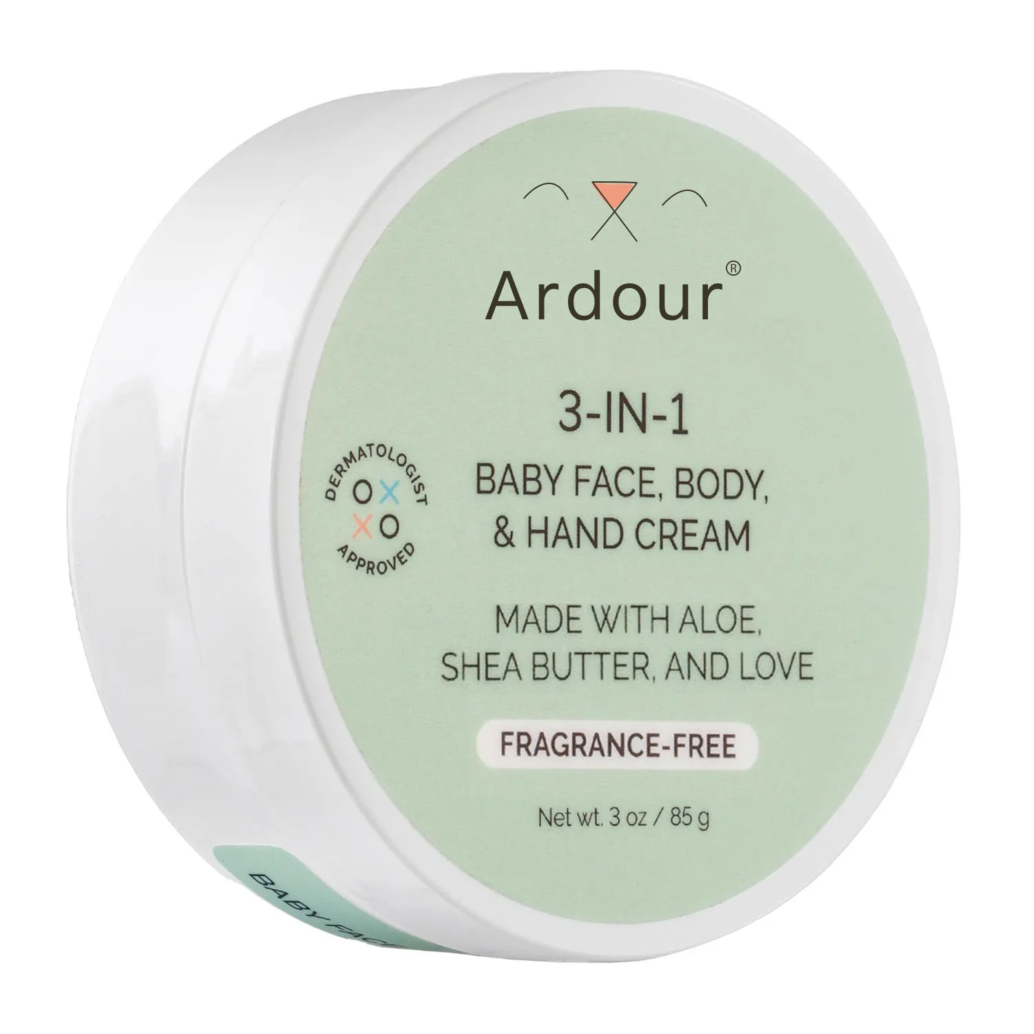 Baby Moisturizing Cream for Face Body Hands Baby Lotion for Newborn Baby Cream for Dry Skin Formulated with Natural Shea Butter