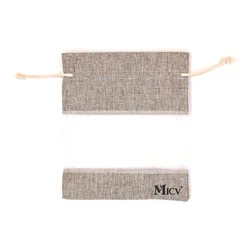 Cotton Storage Bag Custom Logo Pouch Burlap Wedding Candy Gift Round Bottom Drawstring Jewelry Packaging Bags