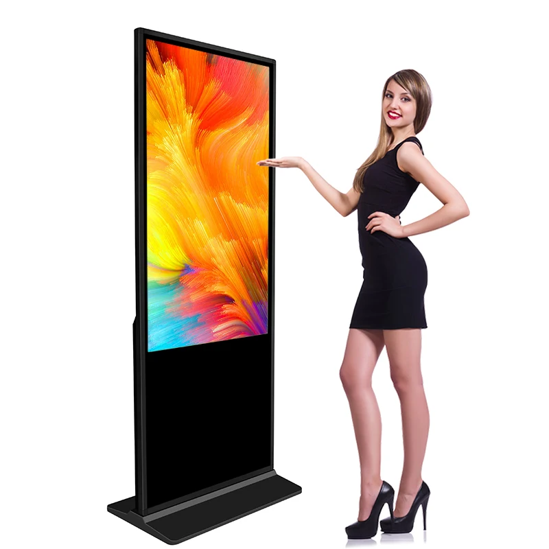 43 49 55 65 дюймов lcd digital signage и дисплеи hd постер ЖК-киоск 4k внутренний рекламный плеер сенсорный экран киоск