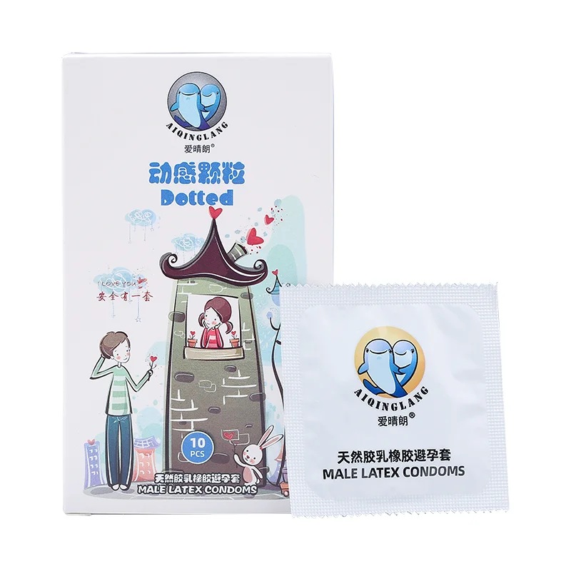 Low Price Direct Selling Best Ultra-Thin Particles Loaded Dotted Silicone Dildo Finger Adult Love Toy Condoms