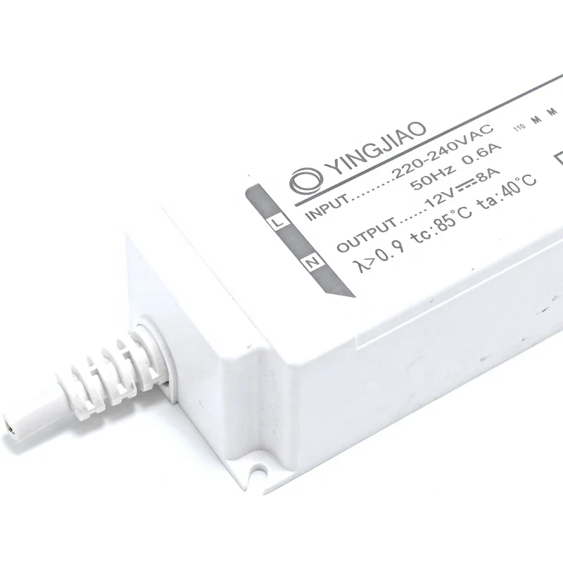 Plastic Housing Constant Current LED Driver 100W OEM Factory IP67 IP68 LED Lighting Power Supply