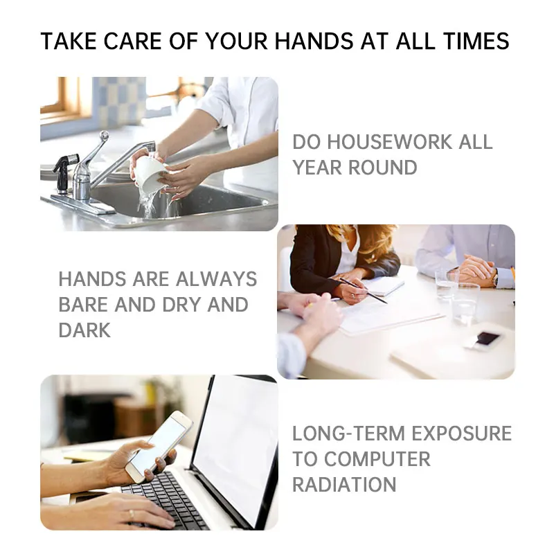 Whitening hand cream set For Private Label Packaging Mini And Natural Hands soft Lotion Moisturizing Body hand cream