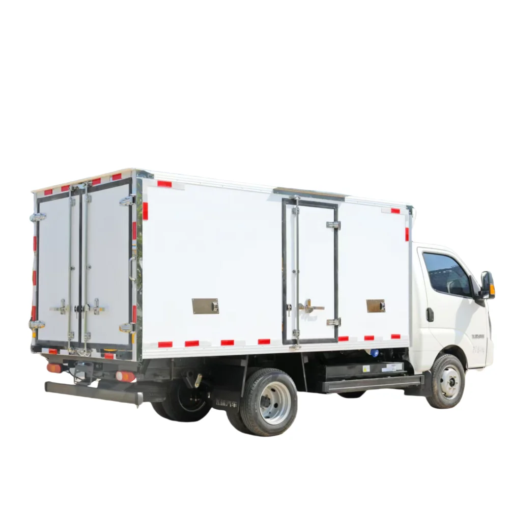 2024 popular new energy box truck feidi ef3 8 cubic meters large space load capacity 4 tons light electric truck