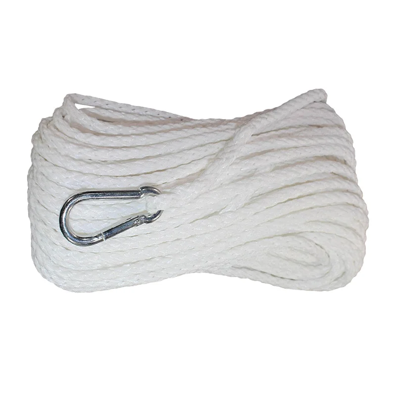 Hollow Braided PP-Polypropylene Anchor Line with Snap Hook or Spring Hook