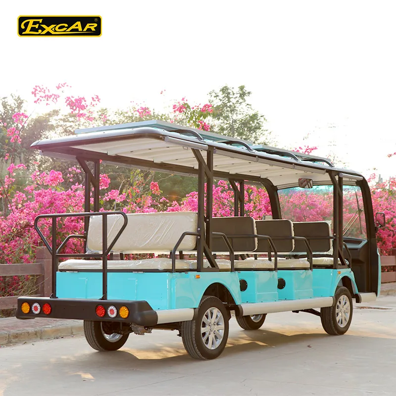 Excar Китай автобус 14 Сиденье Электрический экскурсионный автобус KDS 72V Электрический туристический автобус