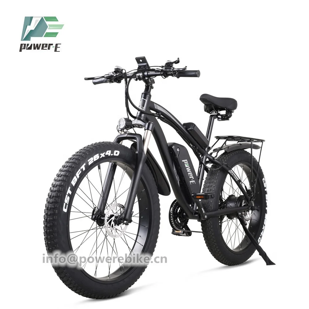 26-дюймовый большой мощности 48V 750W Электрический горный велосипед ребёнка ройялас 17Ah батареи по заводским ценам мотовелосипед с шинами широкого диаметра