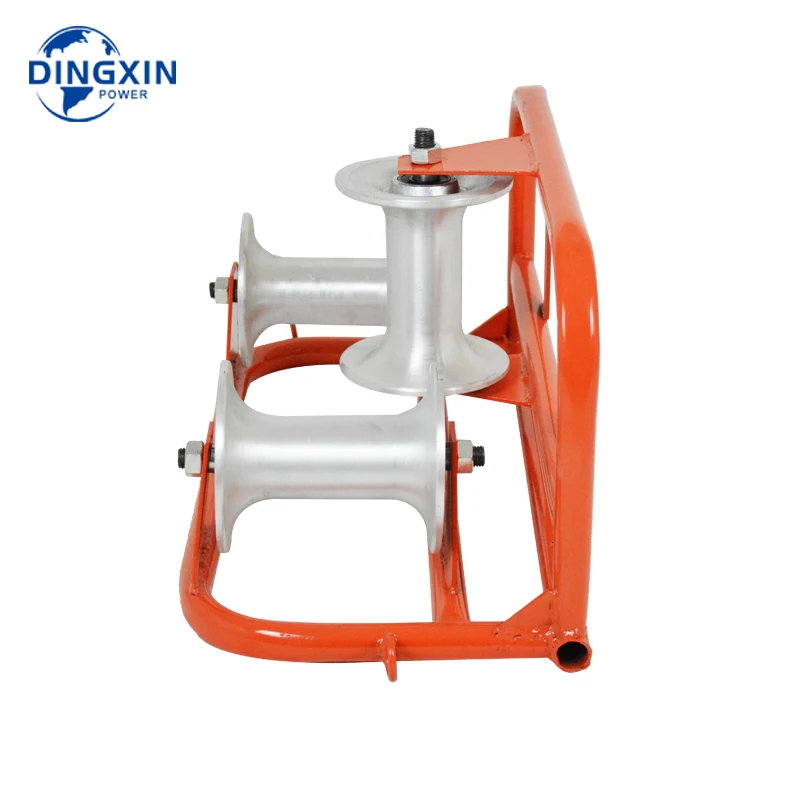 Для прокладки кабеля ролик снасти алюминиевый сплав ременный шкив для направляющей троса