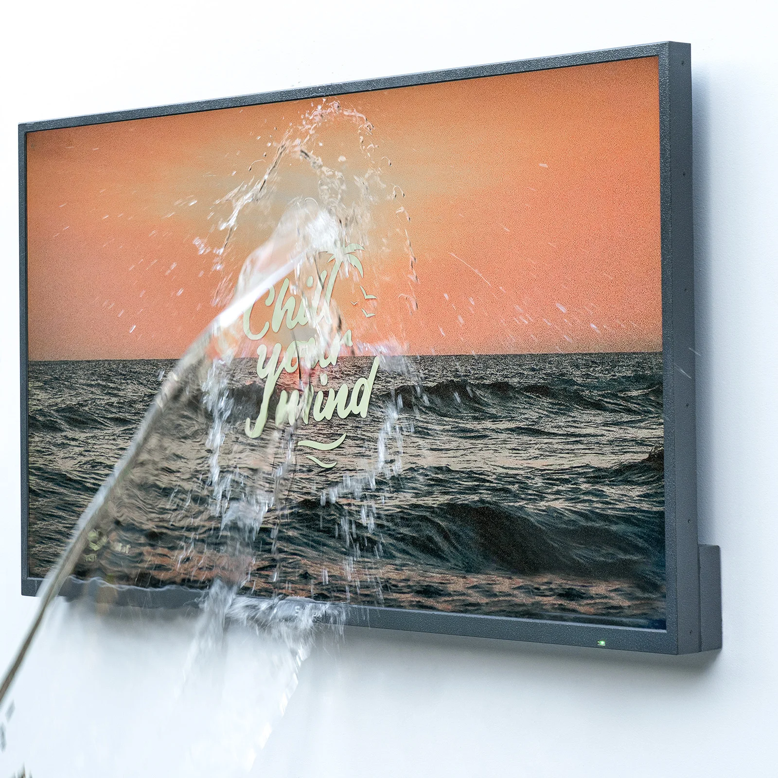 Waterproof Outdoor TV Exterior Terrace TV IP65 2500nits 4k Waterproof Smart TV In Stock