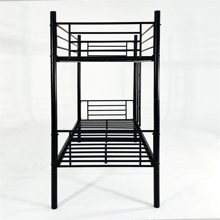 JSC-40 Hot sell metal bunk bed frame double bed for adults worker twin metal frame for boys used bunk beds for sale